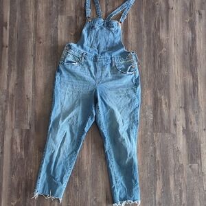 Women's Blue Denim Overalls